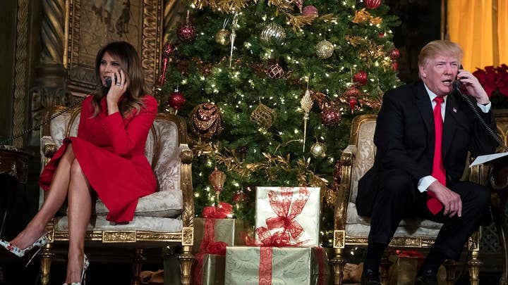 President Trump celebrates Christmas in Florida