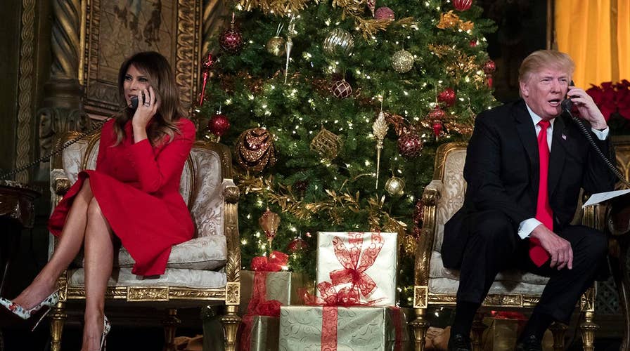 President Trump celebrates Christmas in Florida