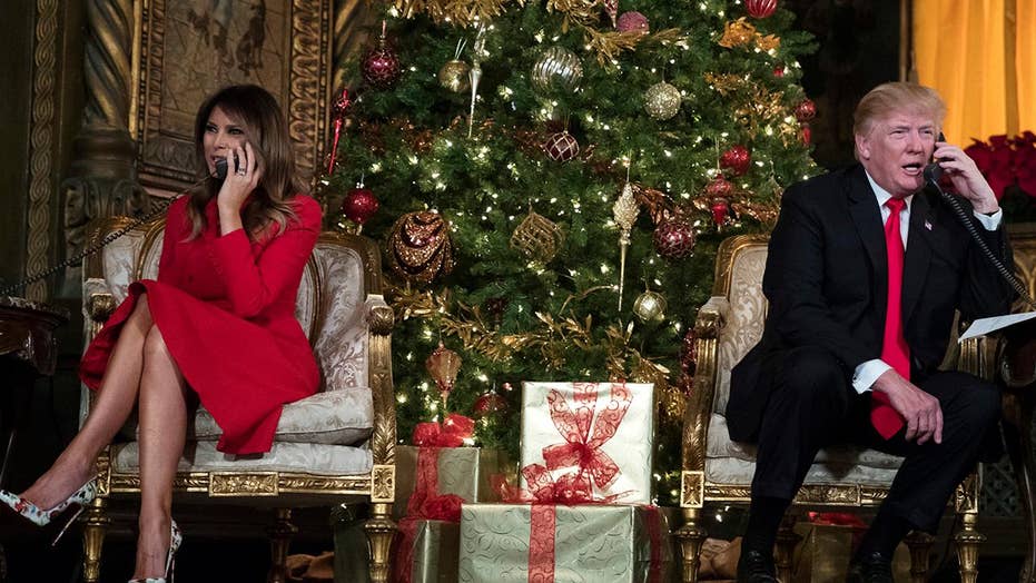Trump spreads Christmas cheer at MaraLago Fox News