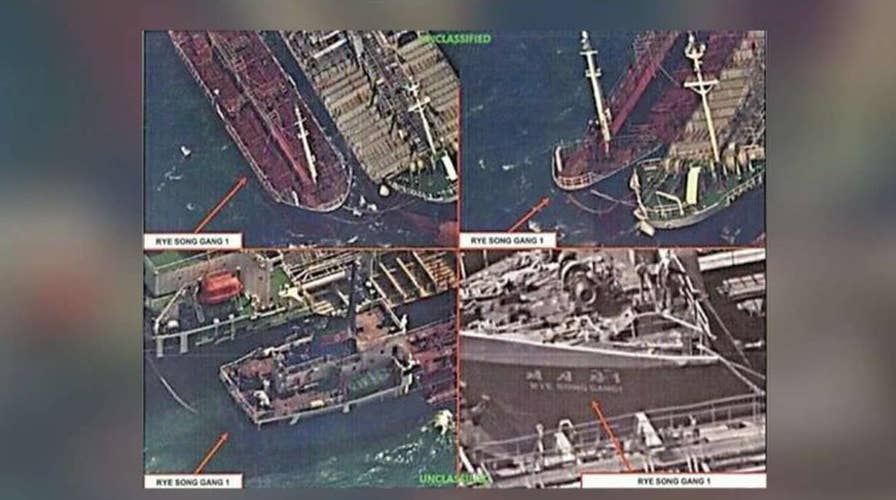US satellites reportedly catch China selling oil to NKorea