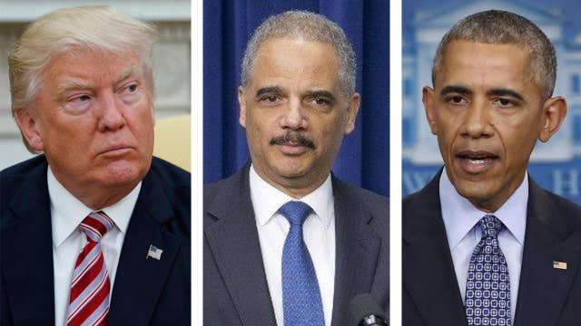 President Trump: Eric Holder protected Obama | On Air Videos | Fox News