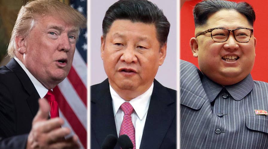 Trump signals frustration with China over North Korea