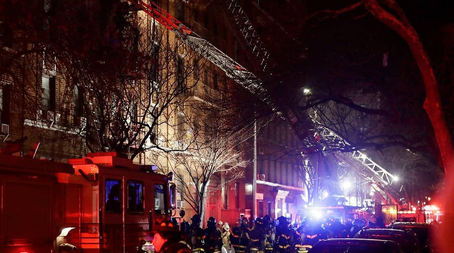 NYC apartment fire kills 12, injures 4