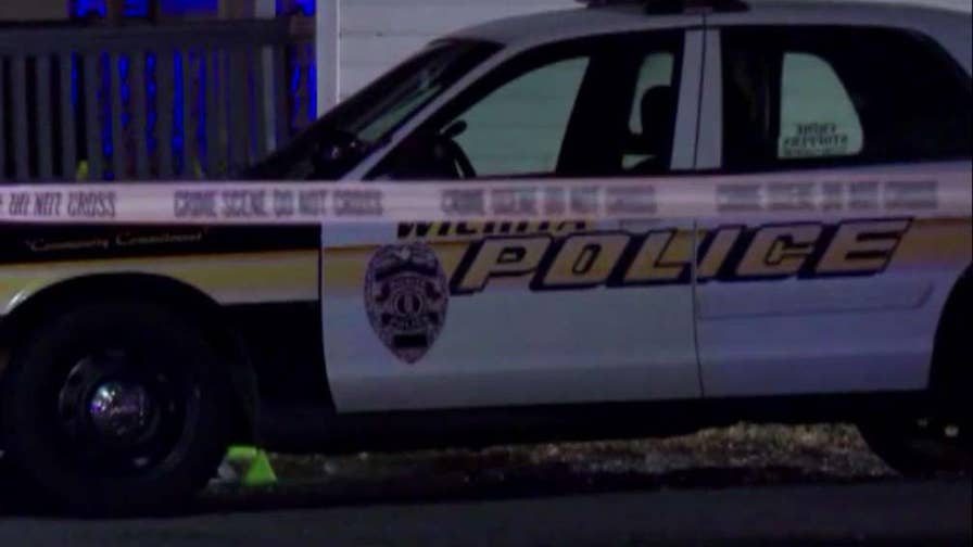 Wichita police believe the call was a case of 'swatting,' in which a false report is made to get a SWAT team to descend on an address.