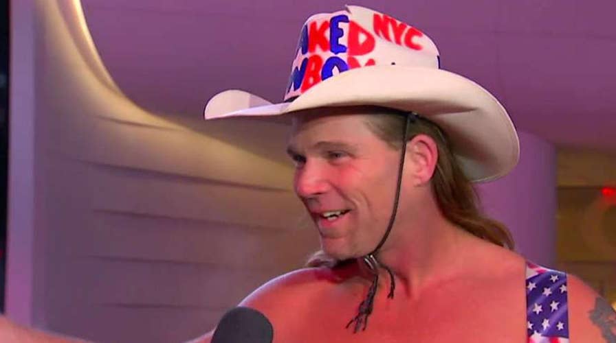 New York's 'Naked Cowboy' prepares to ring in 2018