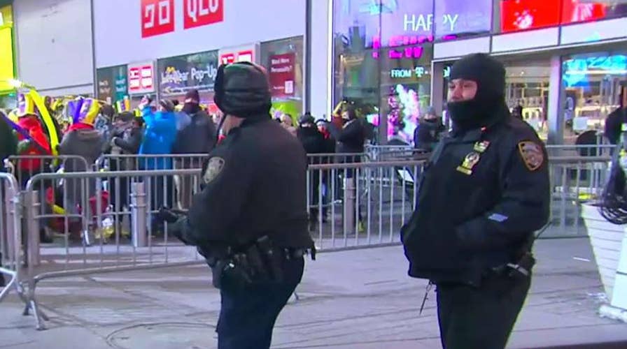 Security in focus as partiers pack Times Square for NYE