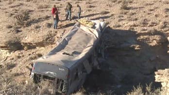 Greyhound bus crash in Utah kills girl, 13, injures 12 others