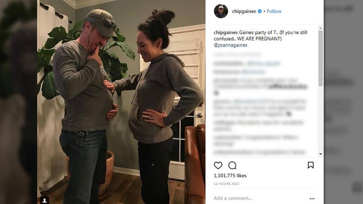 'Fixer Upper' stars Chip and Joanna Gaines are pregnant