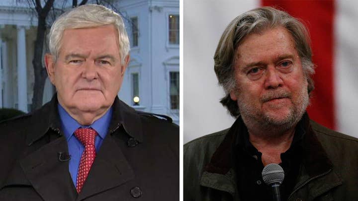 Gingrich: Bannon has exaggerated sense of self-importance