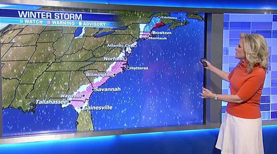 National forecast for Wednesday, January 3