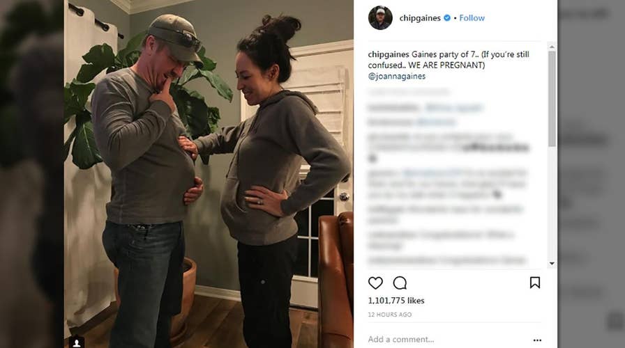 'Fixer Upper' stars Chip and Joanna Gaines are pregnant