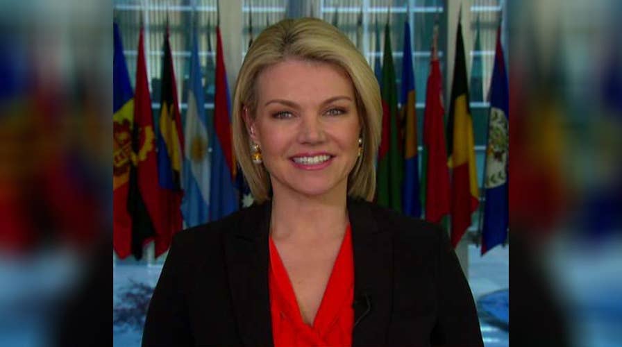 Nauert addresses North Korea and the protests in Iran