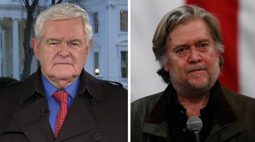 Gingrich: Bannon has exaggerated sense of self-importance