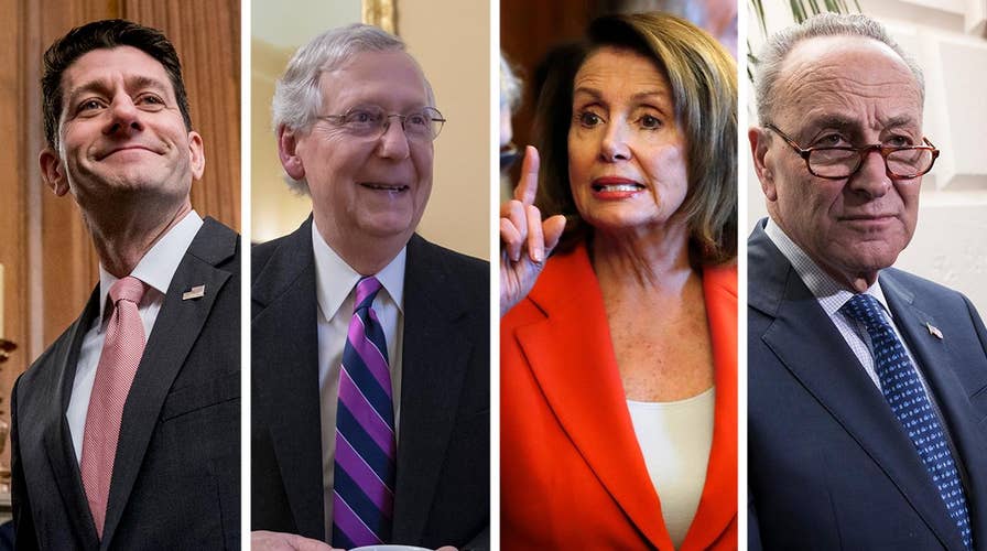 Top congressional, White House leaders meet on 2018 agenda