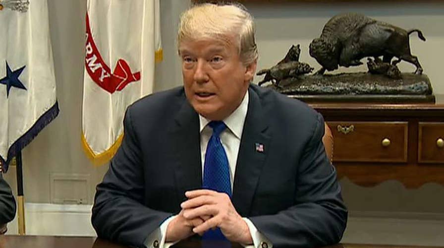 Trump demands wall form DACA deal