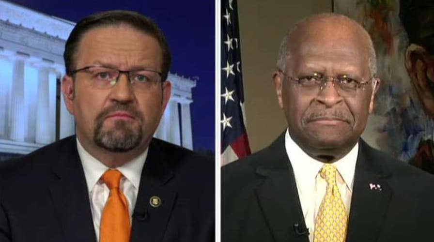 Sebastian Gorka and Herman Cain on the 'fake news epidemic'