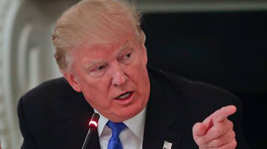 President Trump fires back at mentally unfit claims