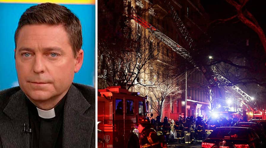 Father Morris on helping NY community heal after deadly fire