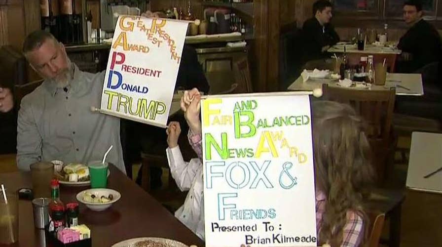 Breakfast with 'Friends': A Fox fan family
