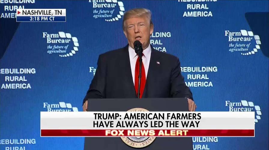 Trump Speaks to Farm Bureau