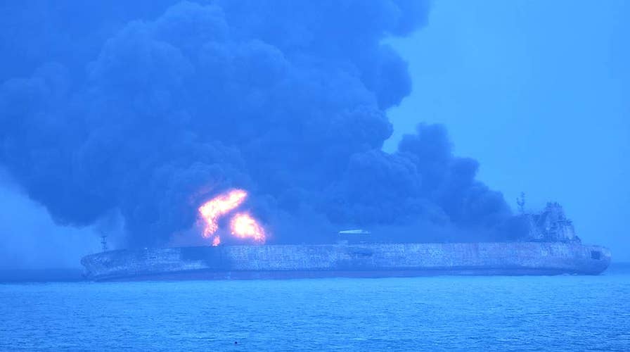 Stricken Iranian oil tanker at risk of exploding