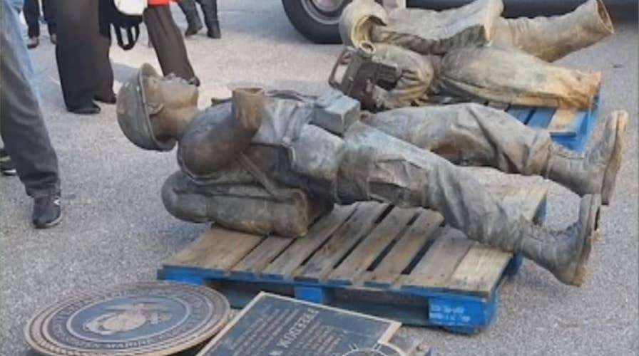 Veterans memorial seeks donations after vandalism