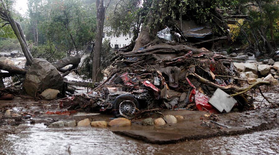Deadly mudslides hit southern California