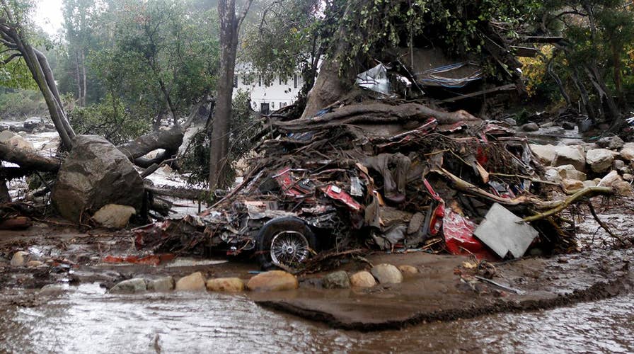 Deadly mudslides hit southern California