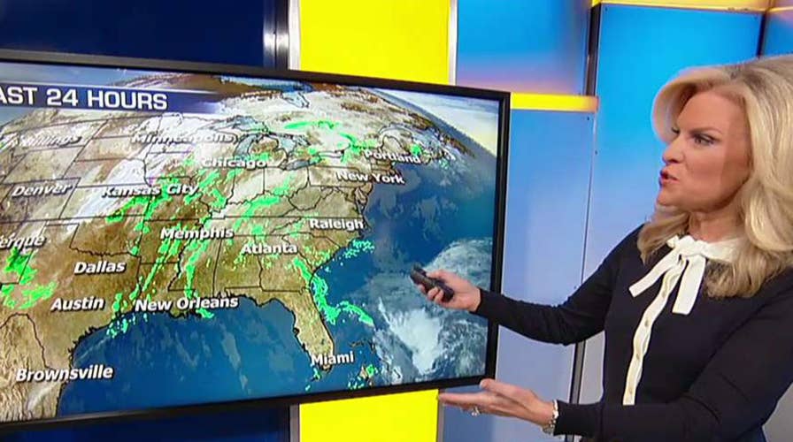 National forecast for Thursday, January 11
