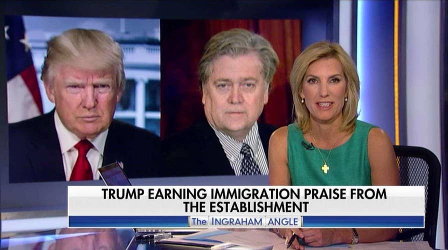 Laura Ingraham warns Trump on immigration policies.