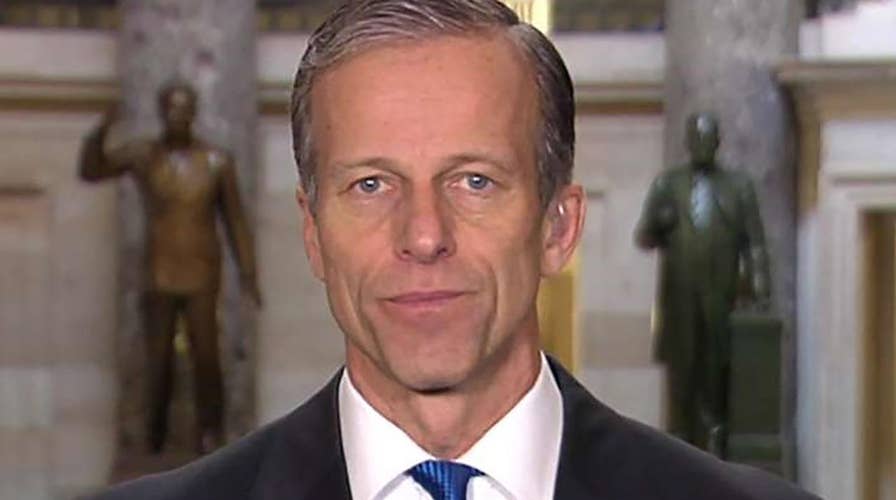 Thune hints at another short-term deal to fund government