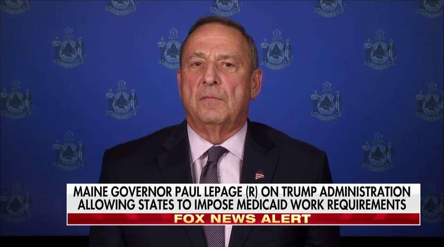 Gov. LePage Pushes Medicaid Work Requirement