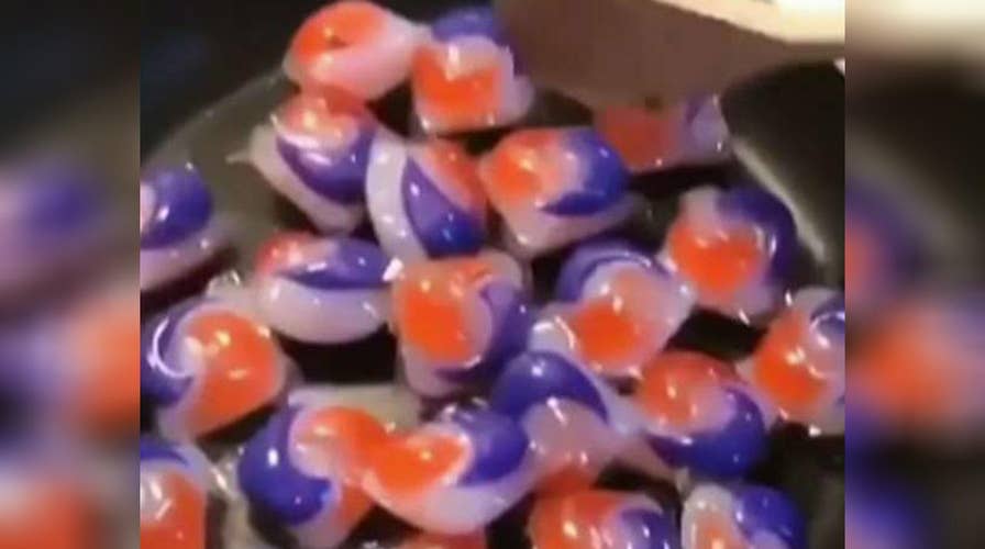 Social media trend has teens chewing Tide Pods