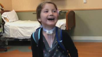Five-year-old girl finally free of ventilator, doing 'things she never could'
