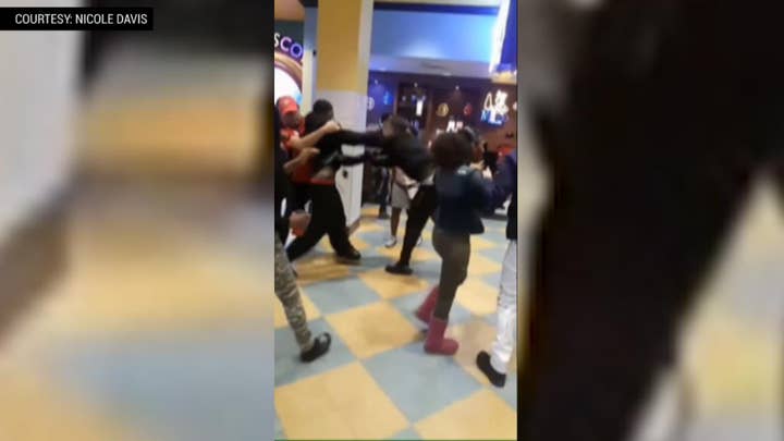 Pizza parlor brawl: Patrons erupt in violent melee over missing cell phone