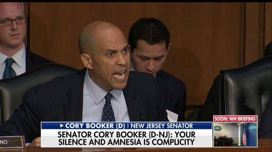 Booker Rips Nielsen Over Reported Trump Remarks