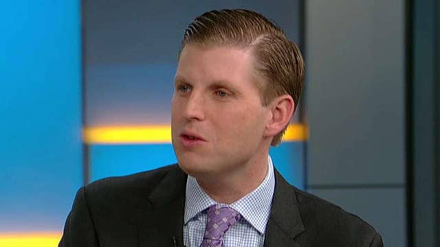 Eric Trump: The press have lost their minds