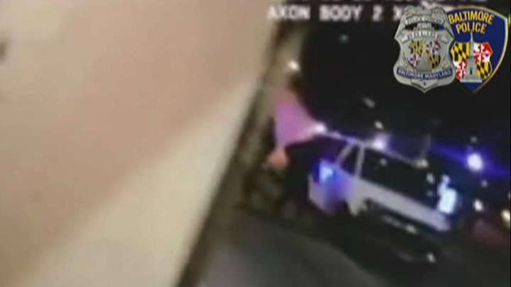 Intense shootout caught on Baltimore police bodycam