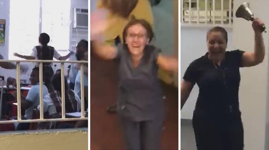 Puerto Rico school rejoices as power returns after 112 days