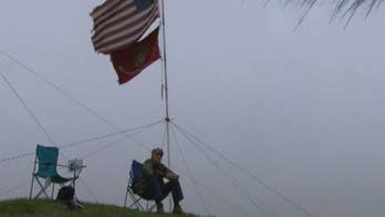 Vietnam War veteran sets up memorial for friends along California highway