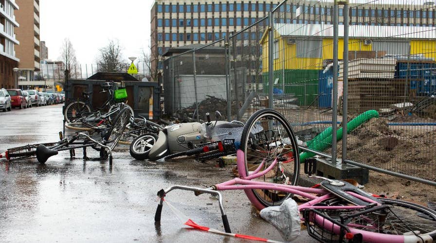 Must-see: Windstorm wallops Europe, creates chaos