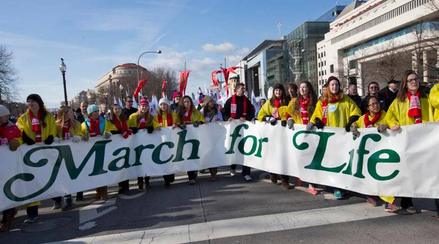 Trump first sitting present to address the March for Life