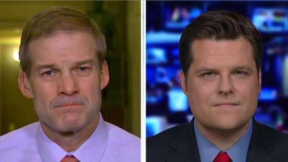 Reps Jim Jordan And Matt Gaetz On Fisa Abuses Fox News