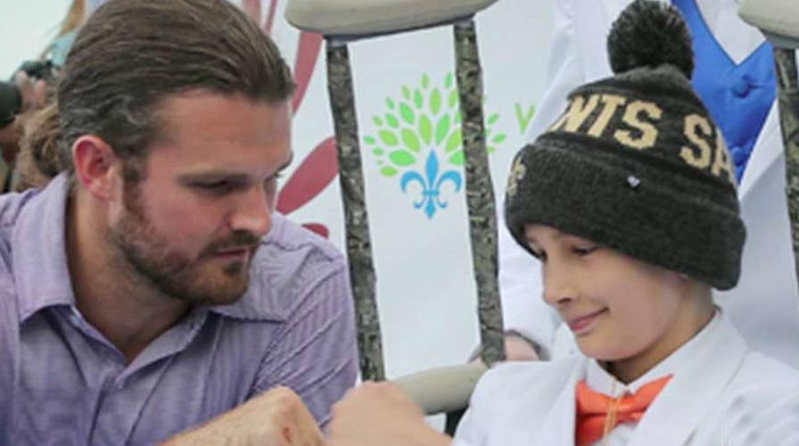 Saints' kicker thanks Vikings' fans for charity donations