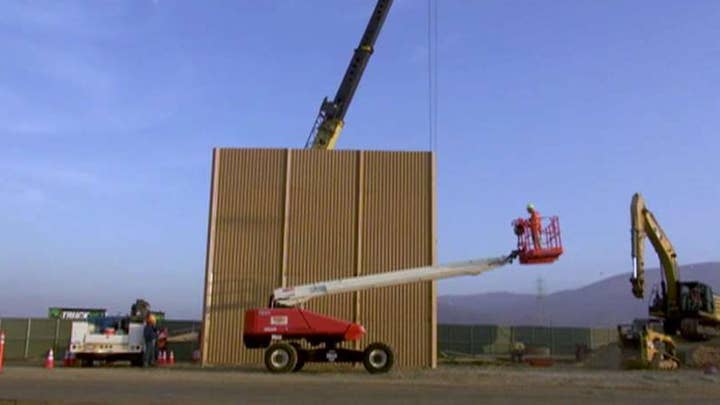 US Special Forces spend weeks testing border wall prototypes