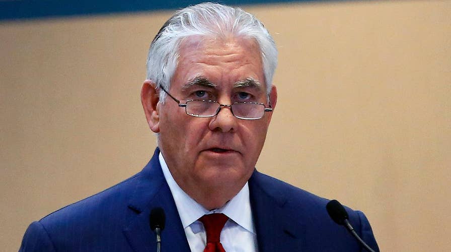 Tillerson points finger at Russia for Syrian chemical attack