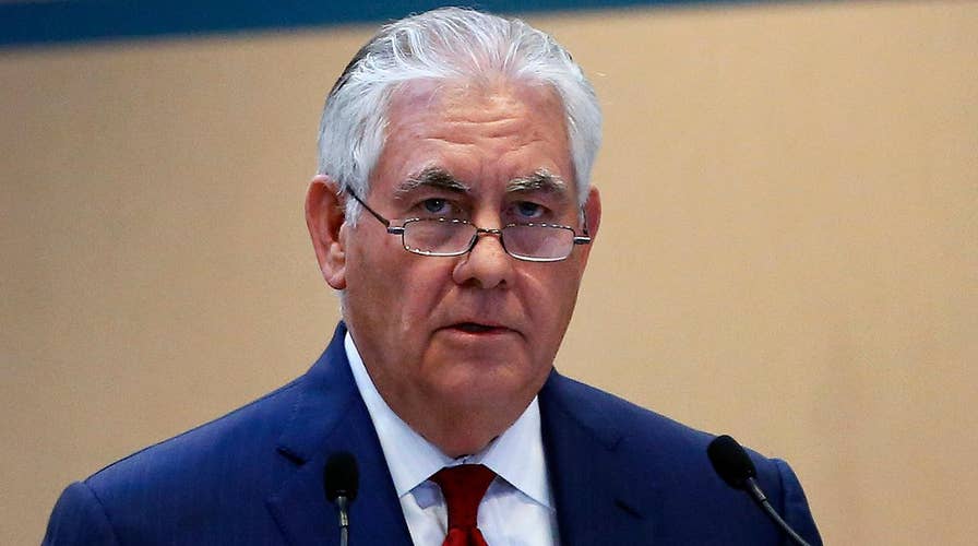 Tillerson points finger at Russia for Syrian chemical attack