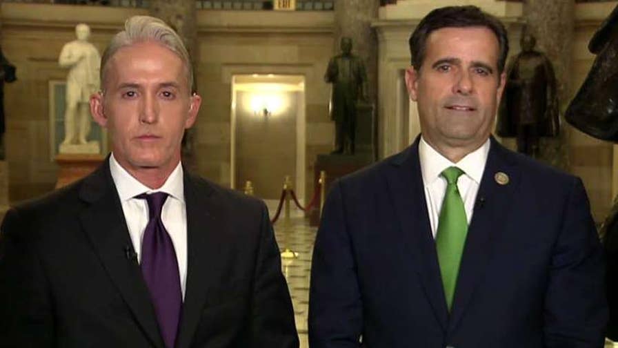 New messages between former Mueller officials suggest Loretta Lynch knew Clinton email probe outcome; congressmen speak out on 'The Story.'