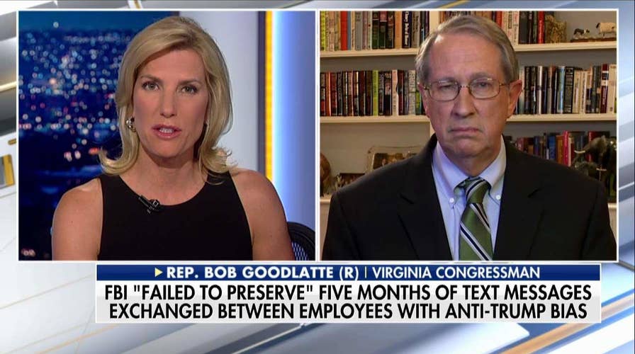 Goodlatte on FBI Texts, Future Testimony