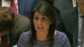 U.S. Ambassador to the U.N. Nikki Haley launched a broadside Thursday at Palestinian Authority President Mahmoud Abbas, accusing him of indulging in &ldquo;outrageous&rdquo; conspiracy theories about Israel and lacking what is needed to secure peace in the region.